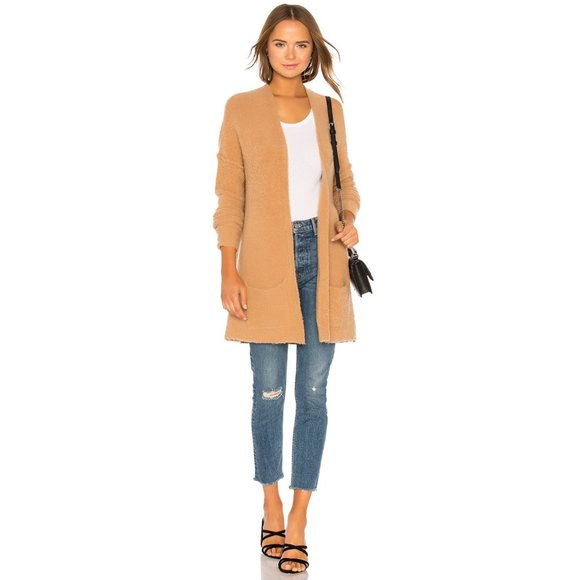 Free People Sweaters - NWT FREE PEOPLE Camel Phantom Cardigan #AU20